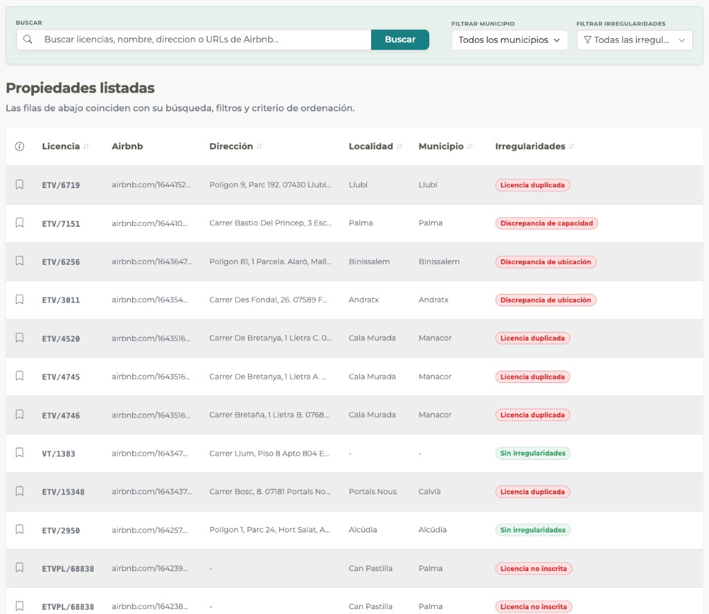 Vista prèvia d'explorar propietats