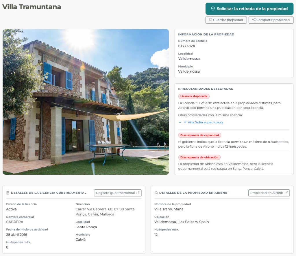 Vista prèvia del detall de la propietat